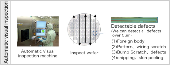 Automatic visual inspection